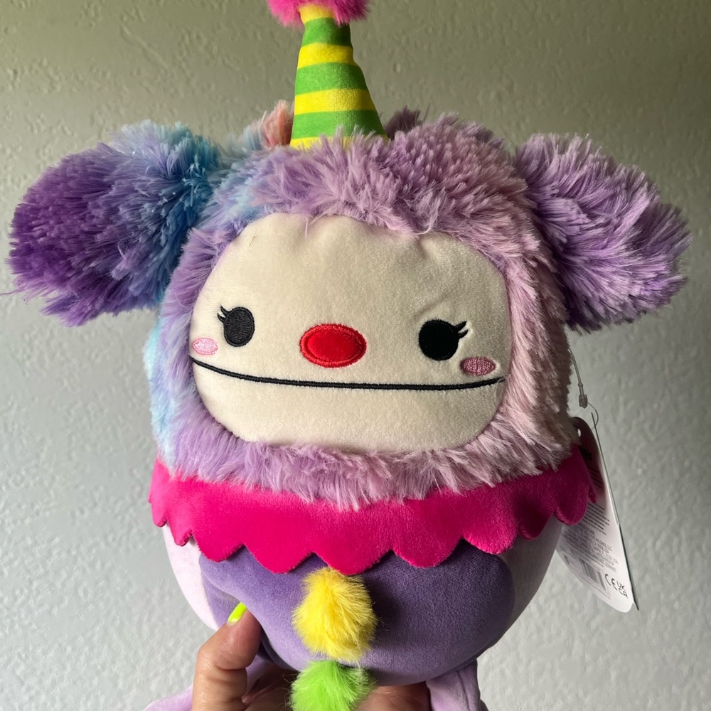 Squishmallows “Yekaterina” Colorful Clown